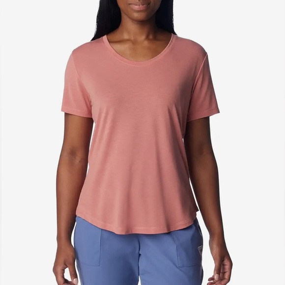 New! Columbia Omni-Wick Slack Water Knit Tee 11 - Picture 8 of 9